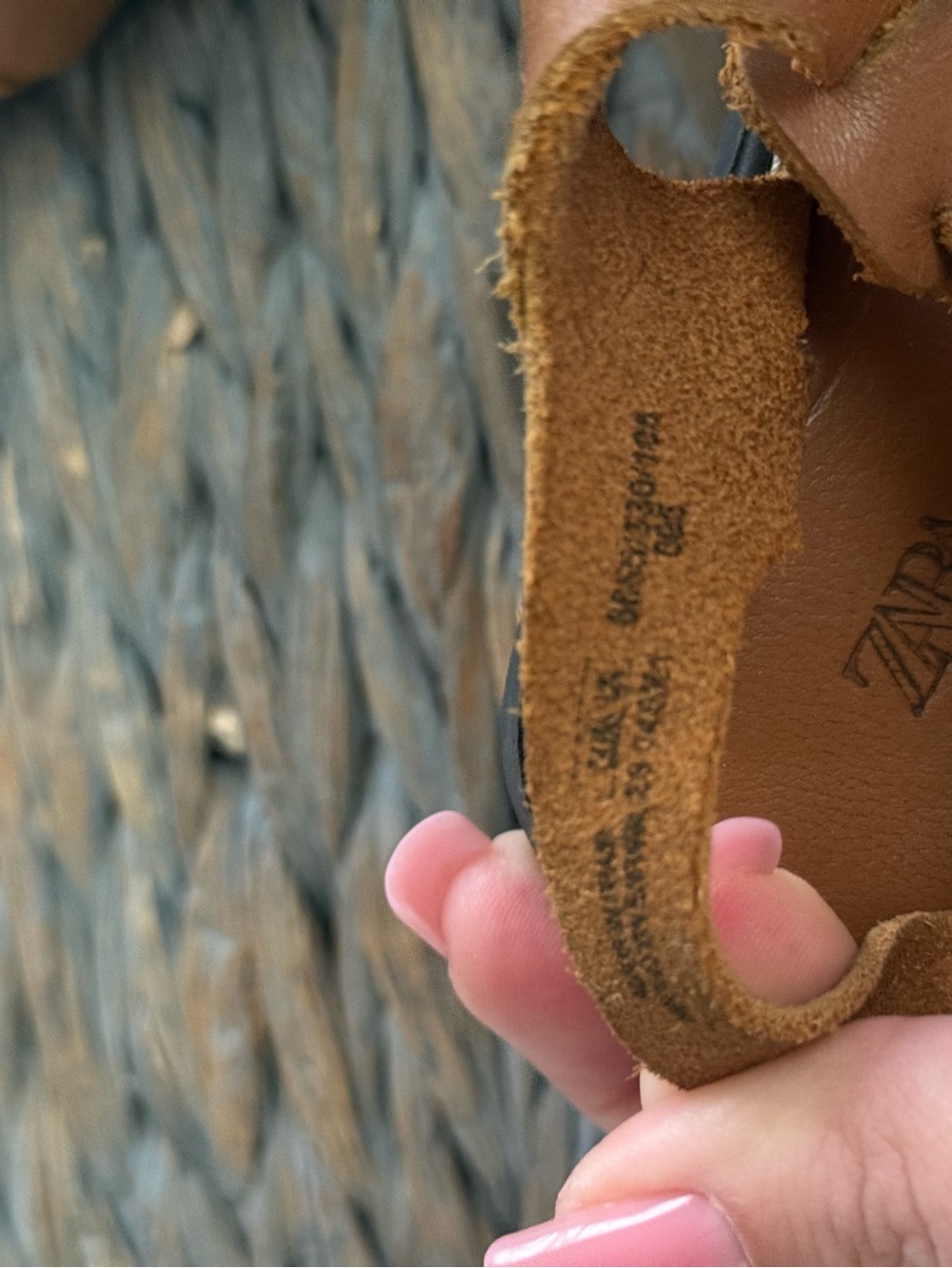 Classic Brown Kids Fisherman Sandals Zara - Picture 7 of 7
